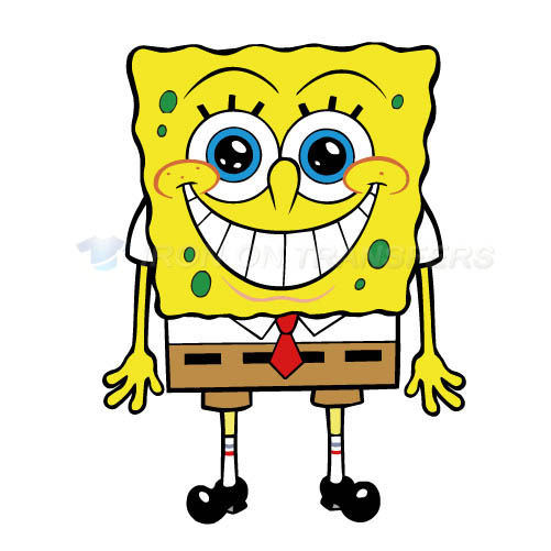 SpongeBob SquarePants Iron-on Stickers (Heat Transfers)NO.859